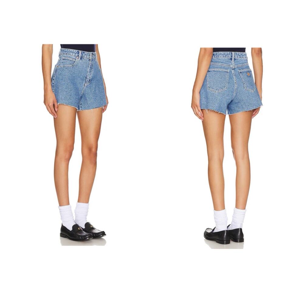 Revolve Abrad Denim Shorts 12 Blue Hi Rise 90’s
 Festival Y2K